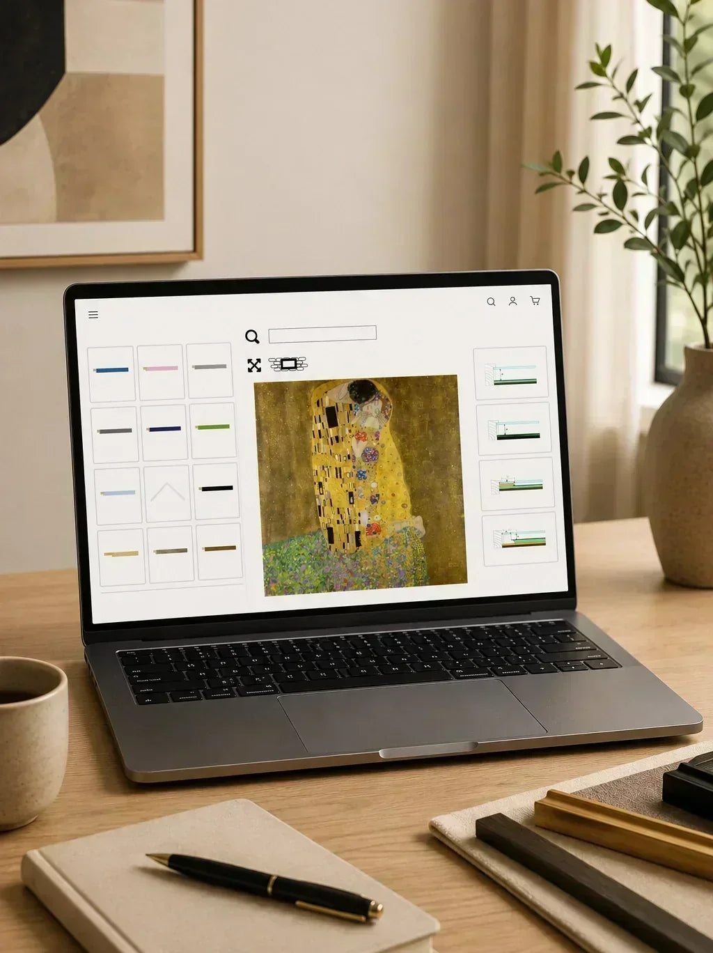 Cómo enmarcar online paso a paso