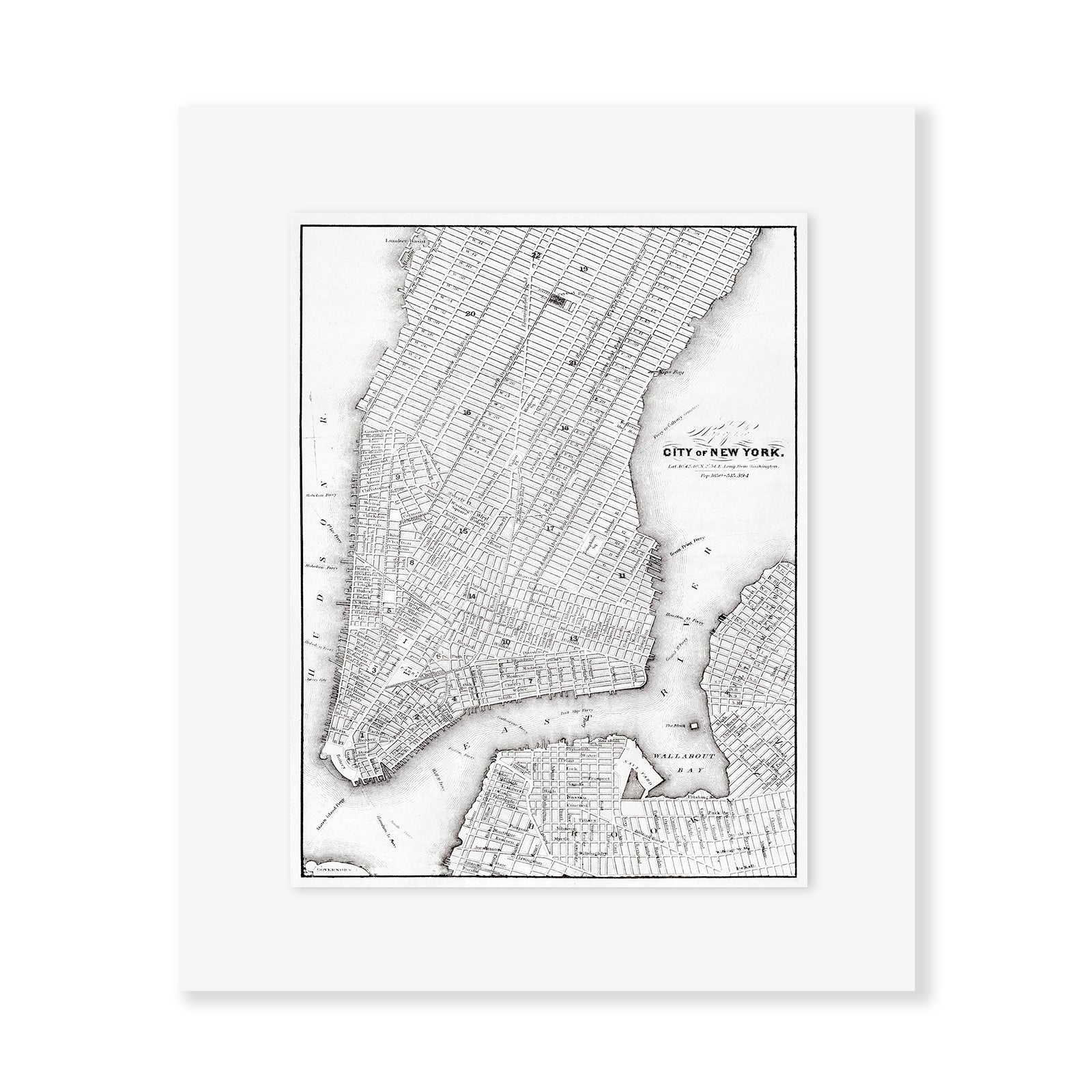 Mapa Nueva York