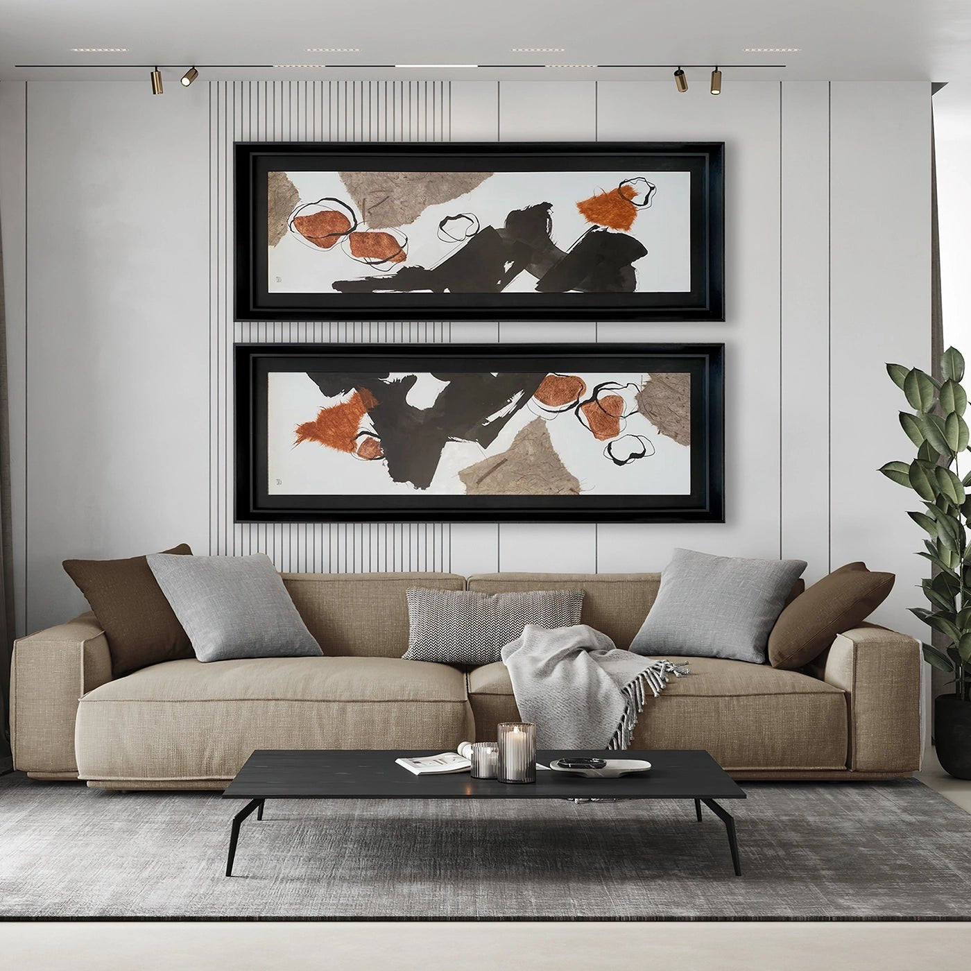 Abstracto Caldera II - Cuadros decorativos de La Casa de los Cuadros - Decora tu casa en La Casa de los Cuadros