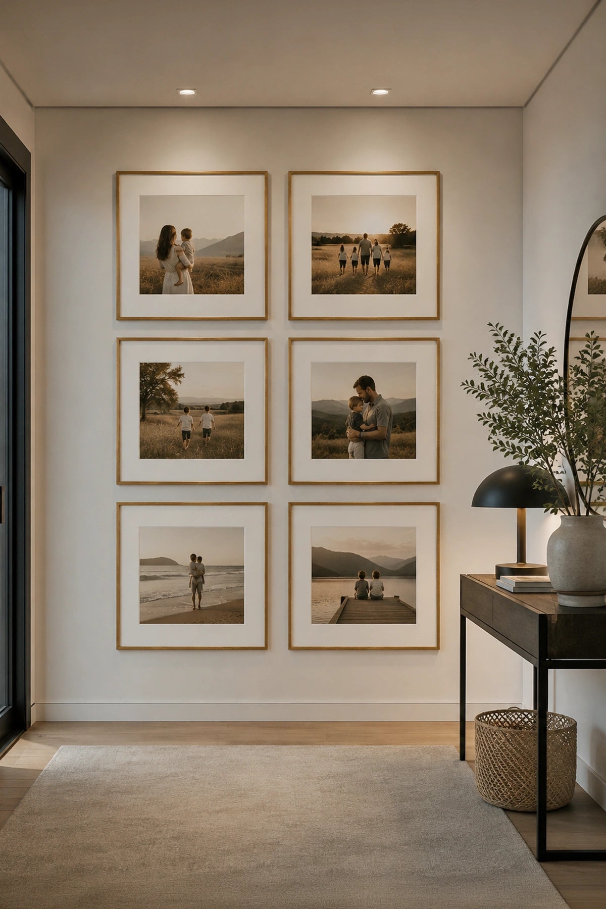 Mural de fotografías